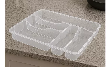 BÜYÜK ÇEKMECE KAŞIKLIK ŞEFFAF